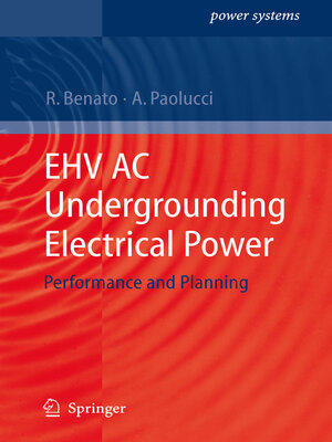 cover image of EHV AC Undergrounding Electrical Power